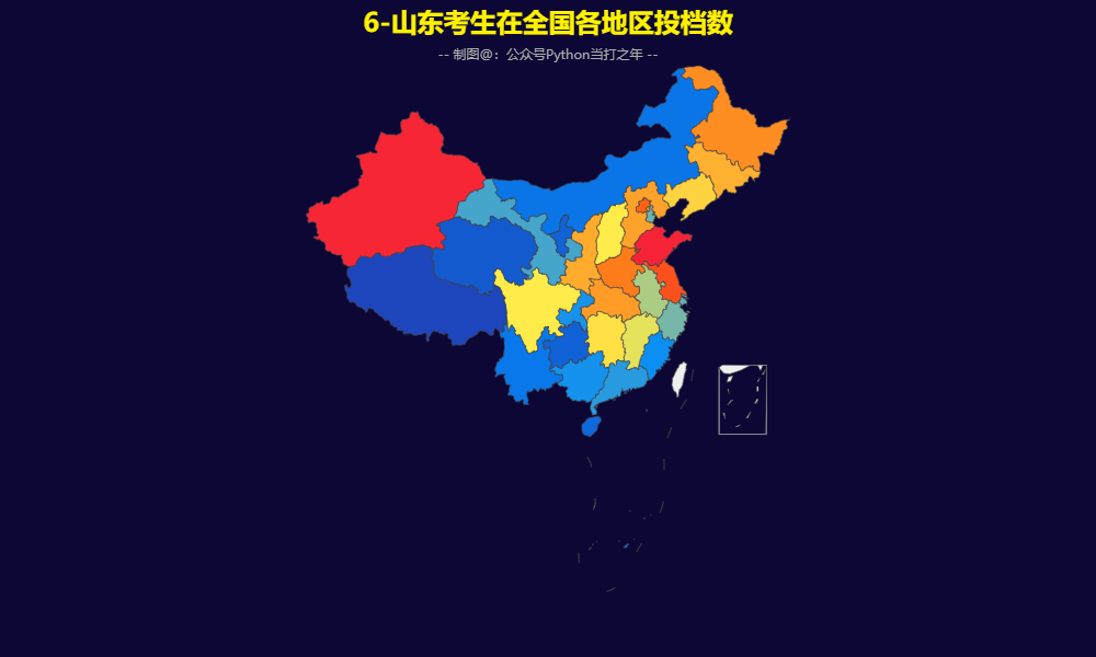 65 Pandas+Pyecharts | 山东省2025年高考志愿投档数据分析可视化